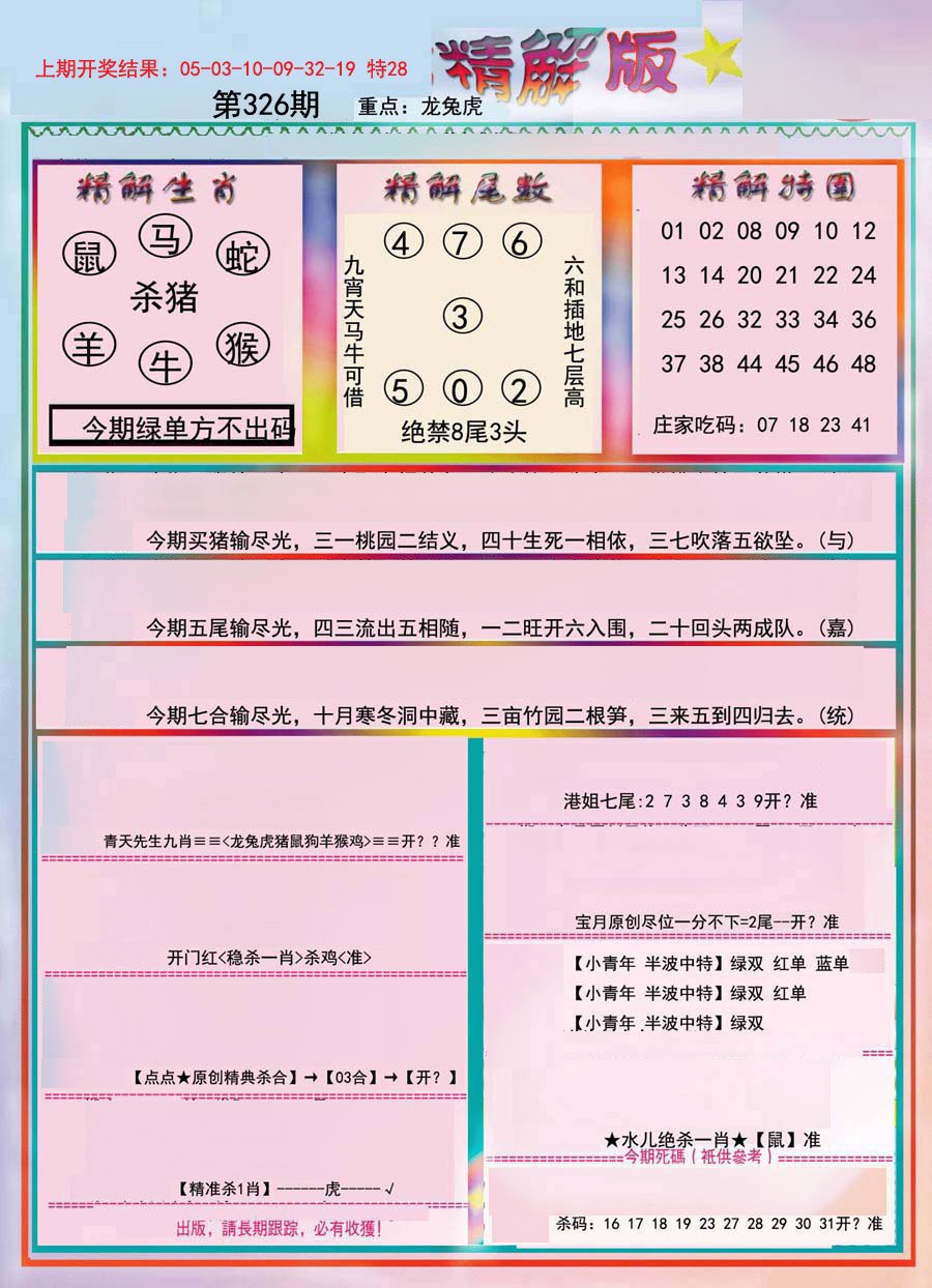 2024326期精解版