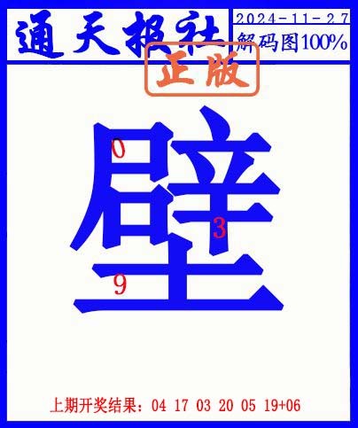 2024332期另解码图