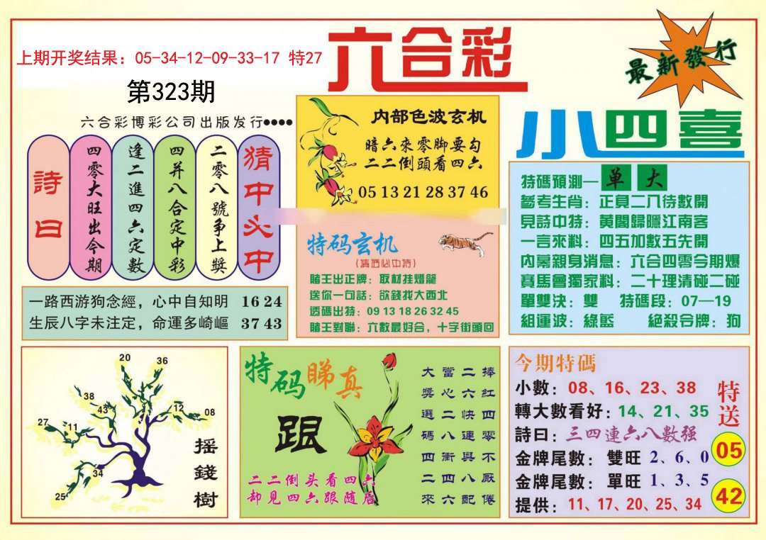 2024323期小四喜