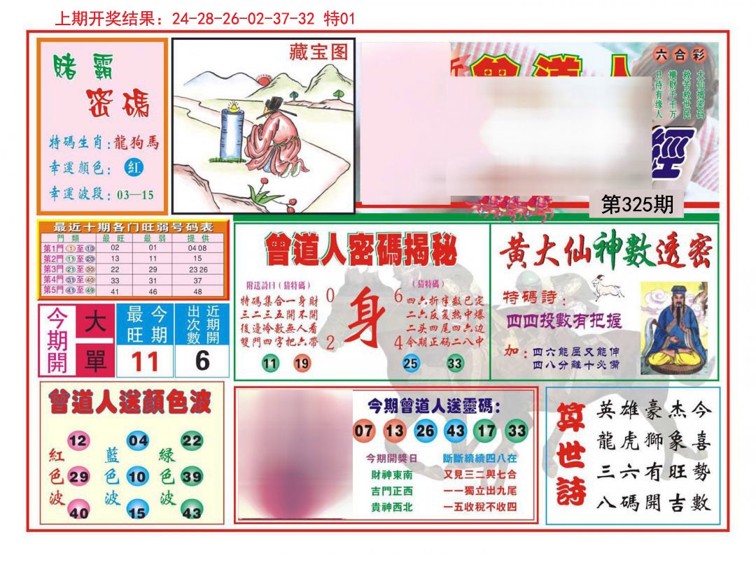 2024325期赢钱一经