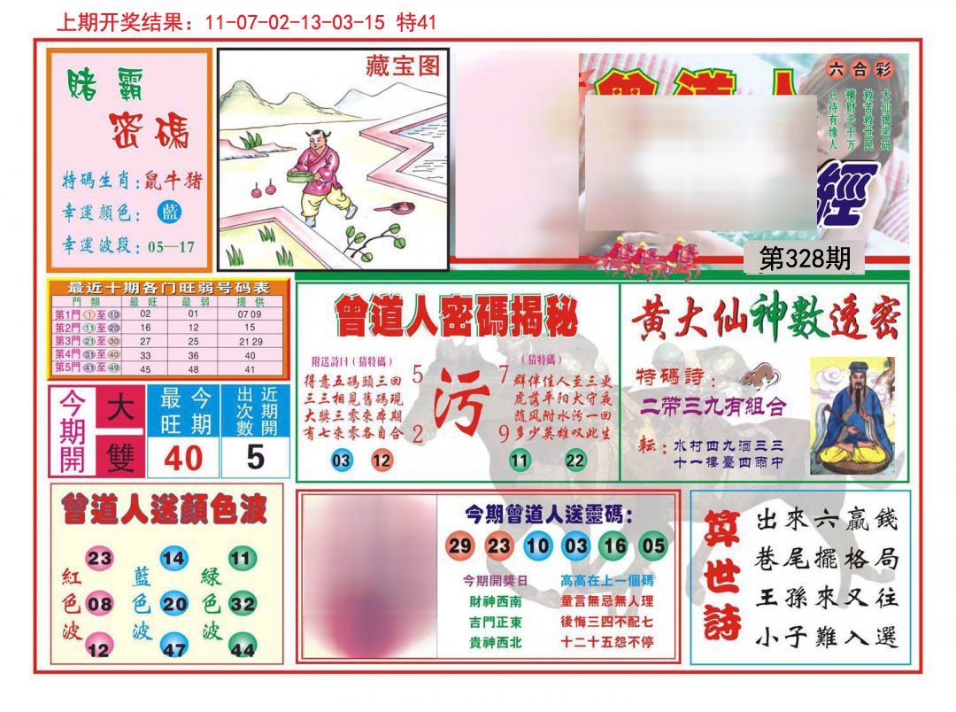 2024328期赢钱一经