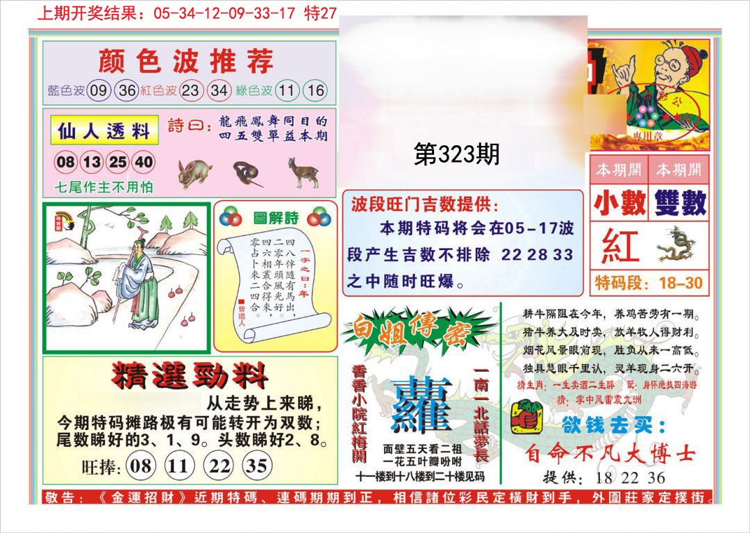 2024323期金运招财