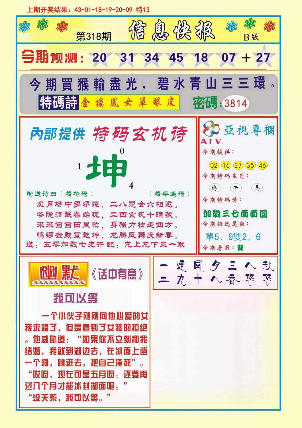 2024318期信息快报B