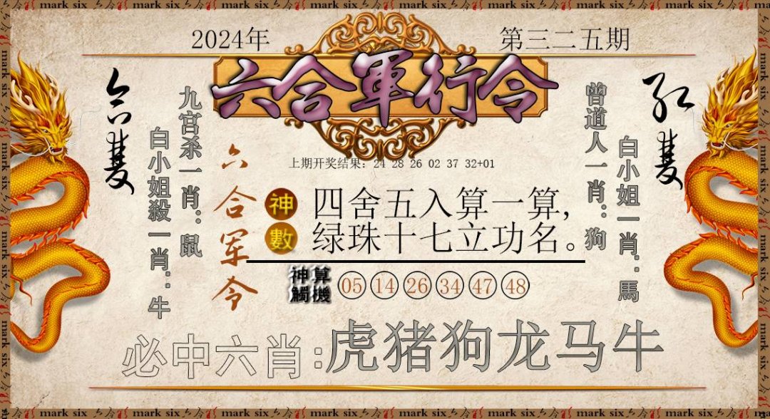2024325期六合军行令