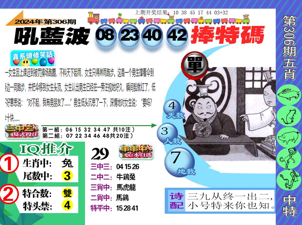 2024306期新特报