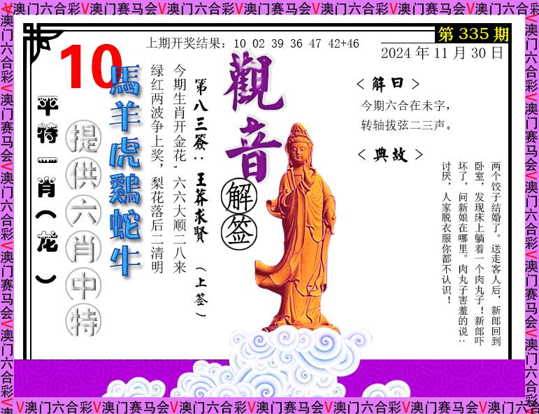 2024335期观音解签