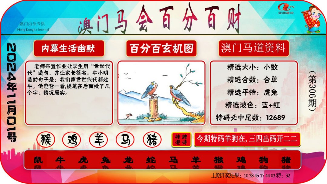 2024306期百分百财经