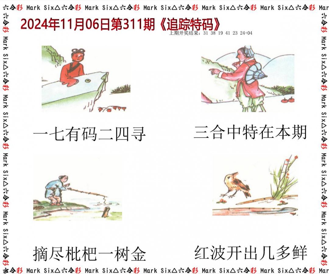 2024311期追踪特码