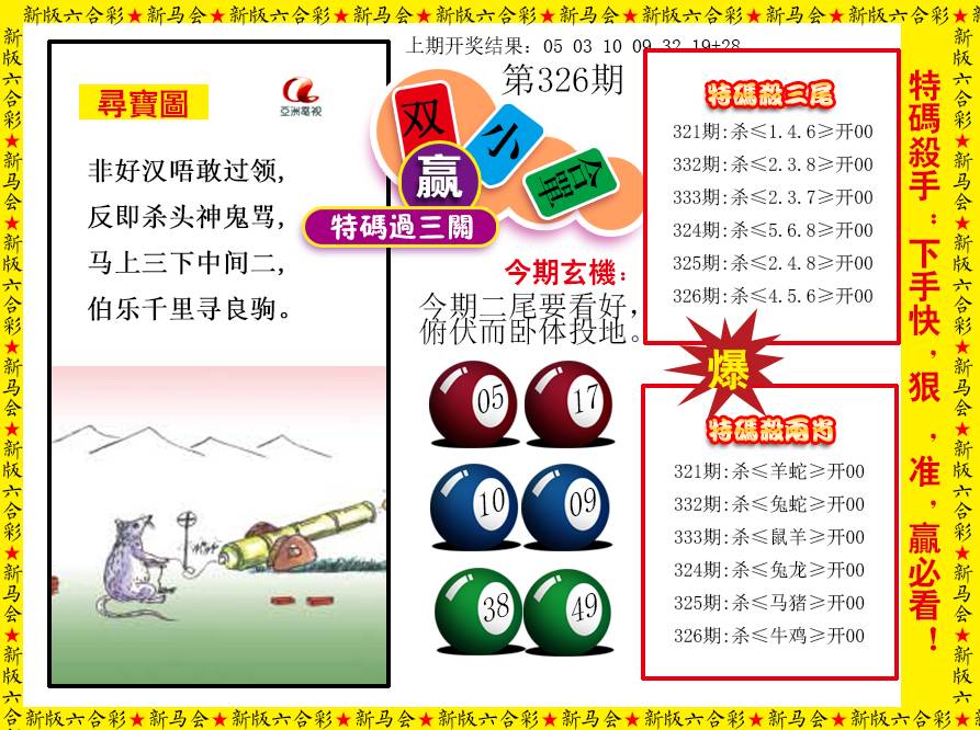 2024326期特码过三关