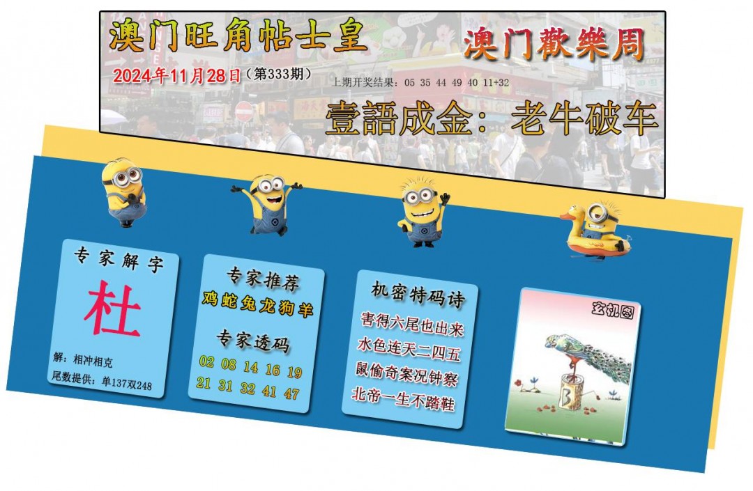 2024333期旺角贴士皇