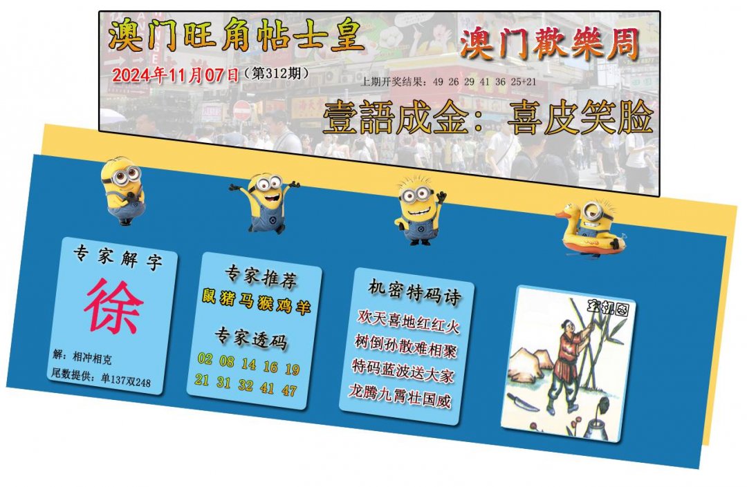 2024312期旺角贴士皇
