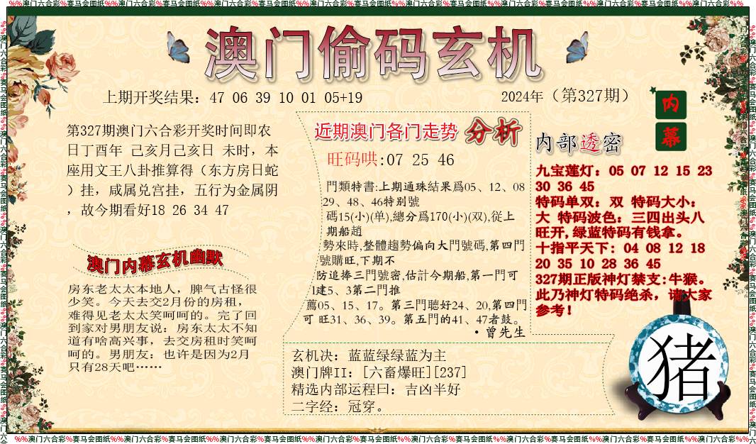 2024327期偷码玄机