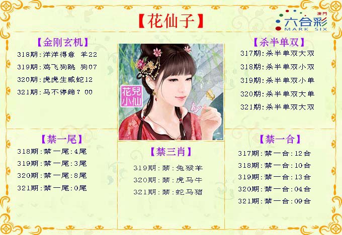 2024321期花仙子