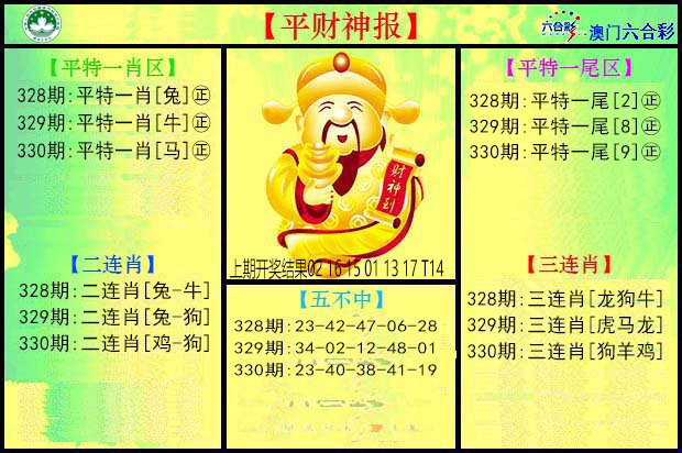 2024330期平财神