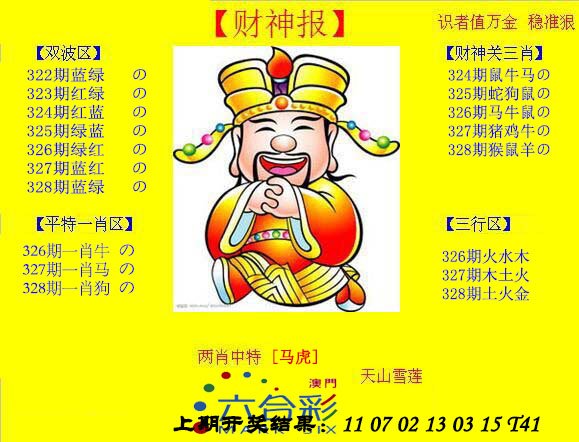 2024328期黄财神