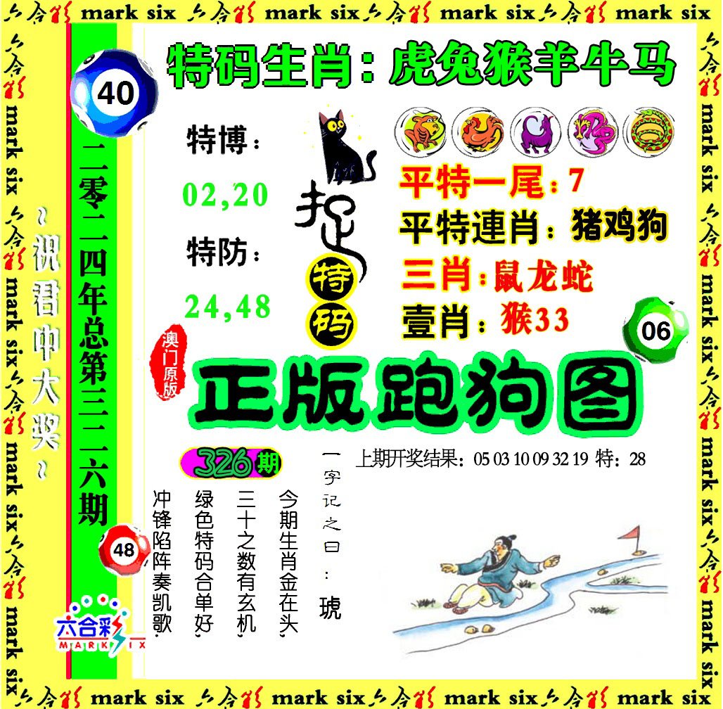 2024326期正版跑狗图