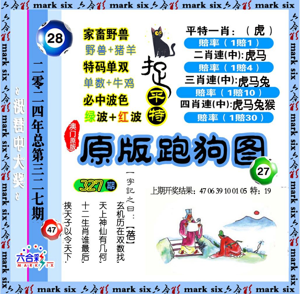 2024327期原版跑狗图