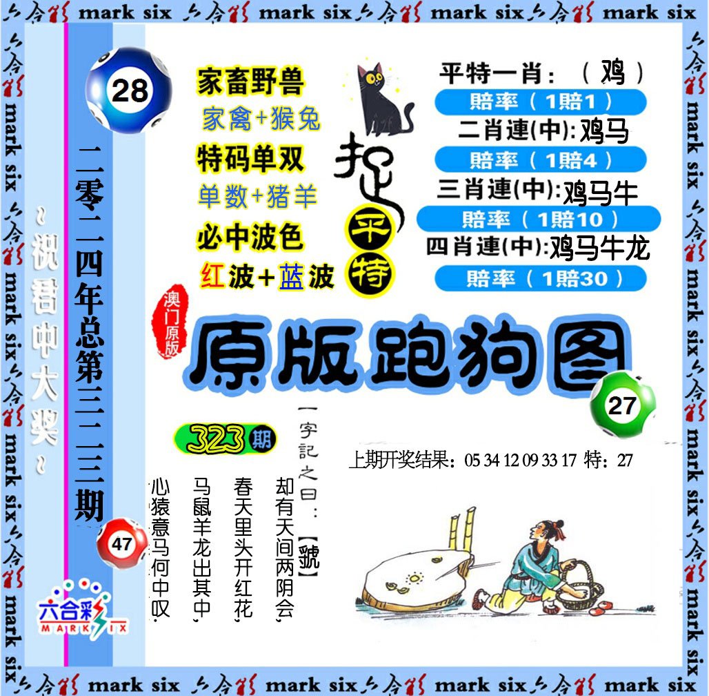 2024323期原版跑狗图