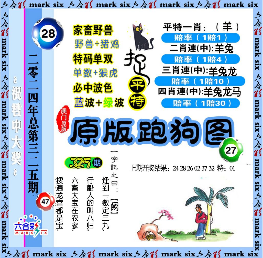 2024325期原版跑狗图