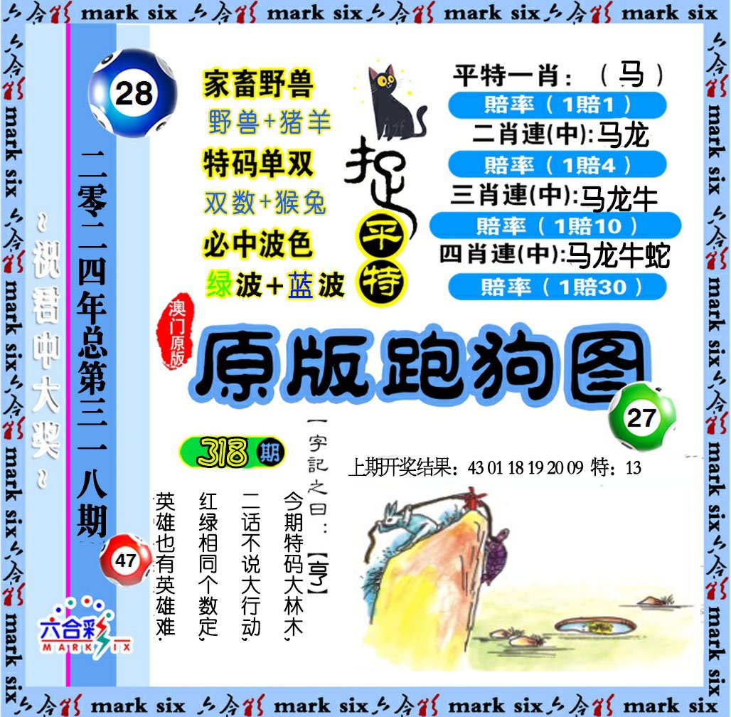 2024318期原版跑狗图