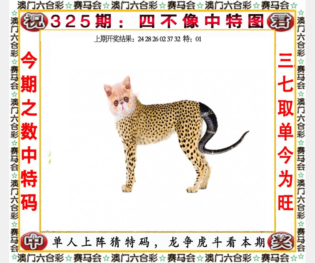 2024325期四不像中特图
