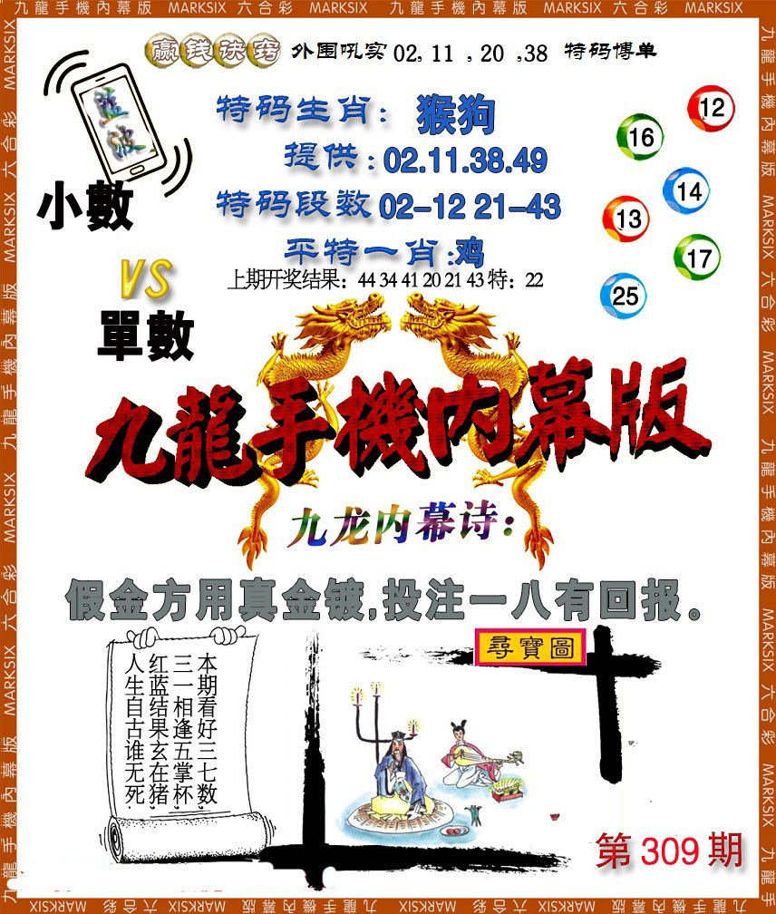 2024309期手机内幕