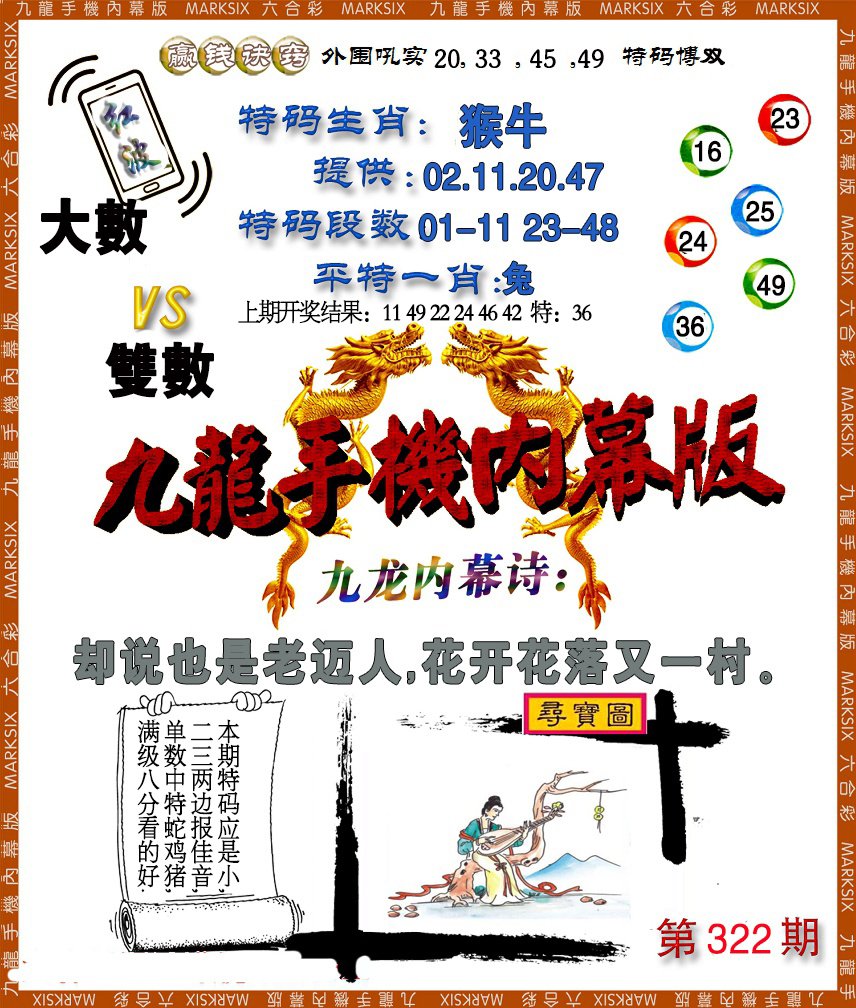 2024322期手机内幕