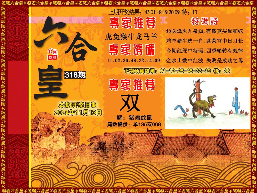 2024318期六合皇1