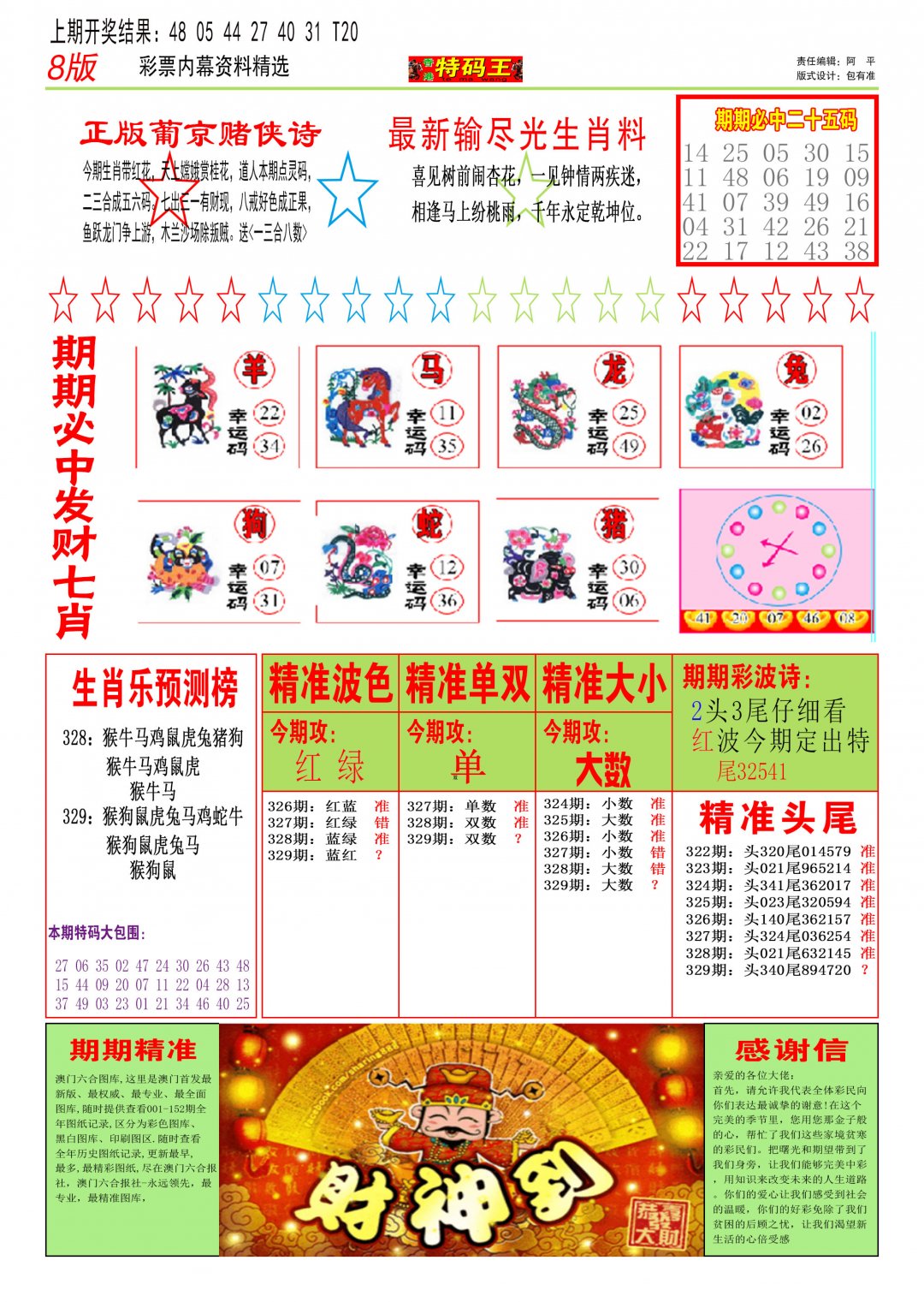 2024329期特码王B