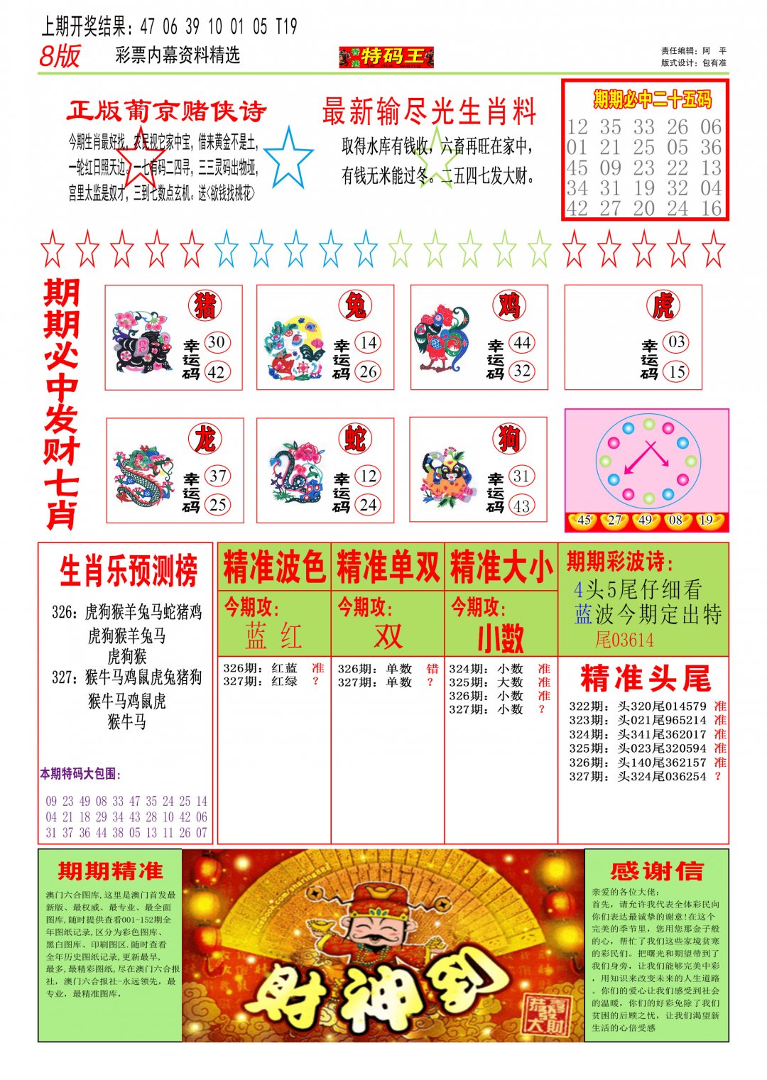 2024327期特码王B