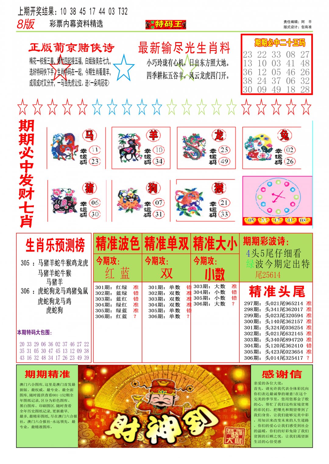2024306期特码王B