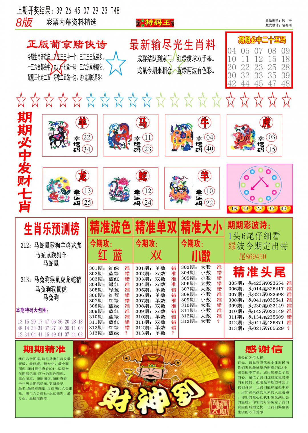 2024313期特码王B