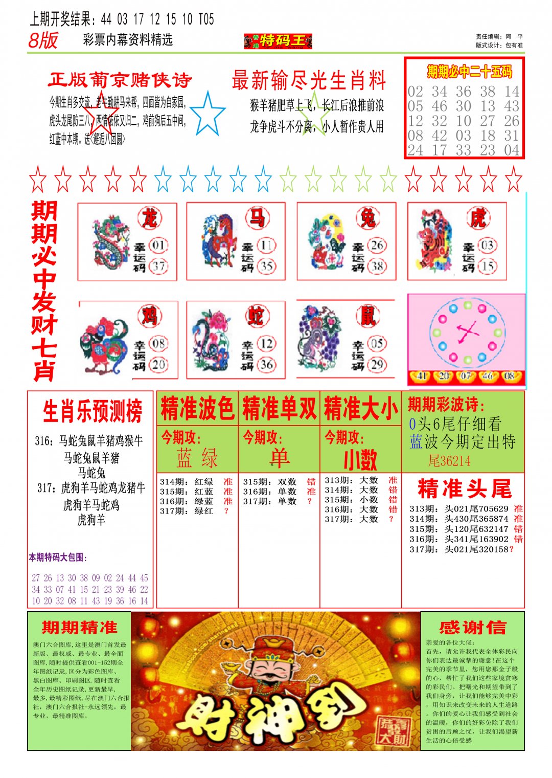 2024317期特码王B