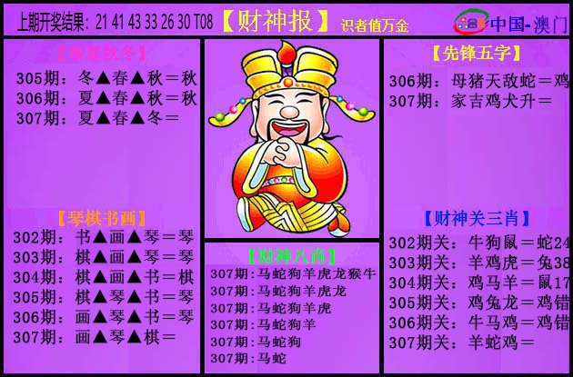 2024307期紫财神