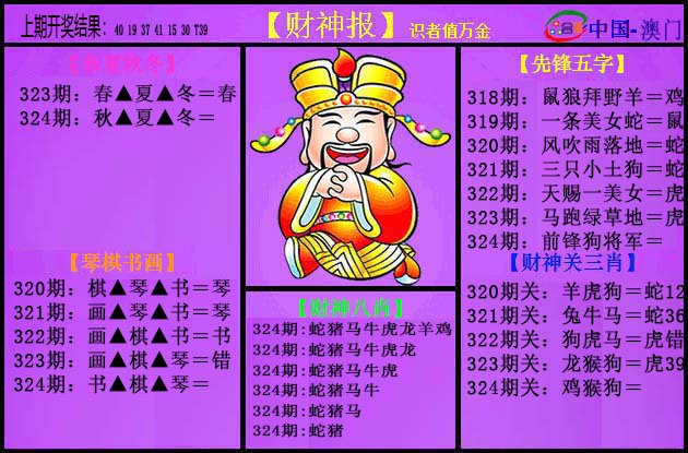 2024324期紫财神