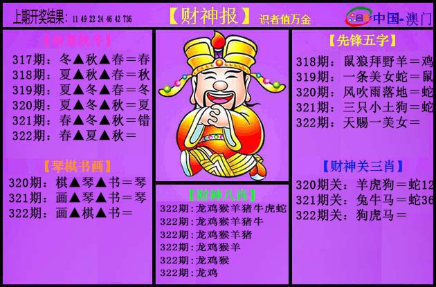 2024322期紫财神