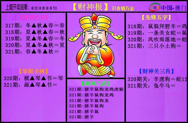 2024321期紫财神