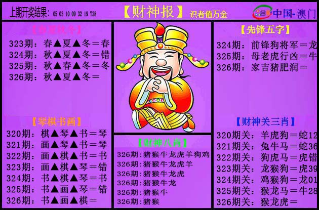 2024326期紫财神