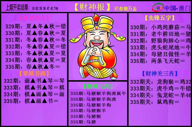 2024335期紫财神