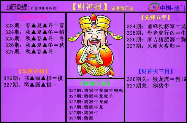 2024327期紫财神