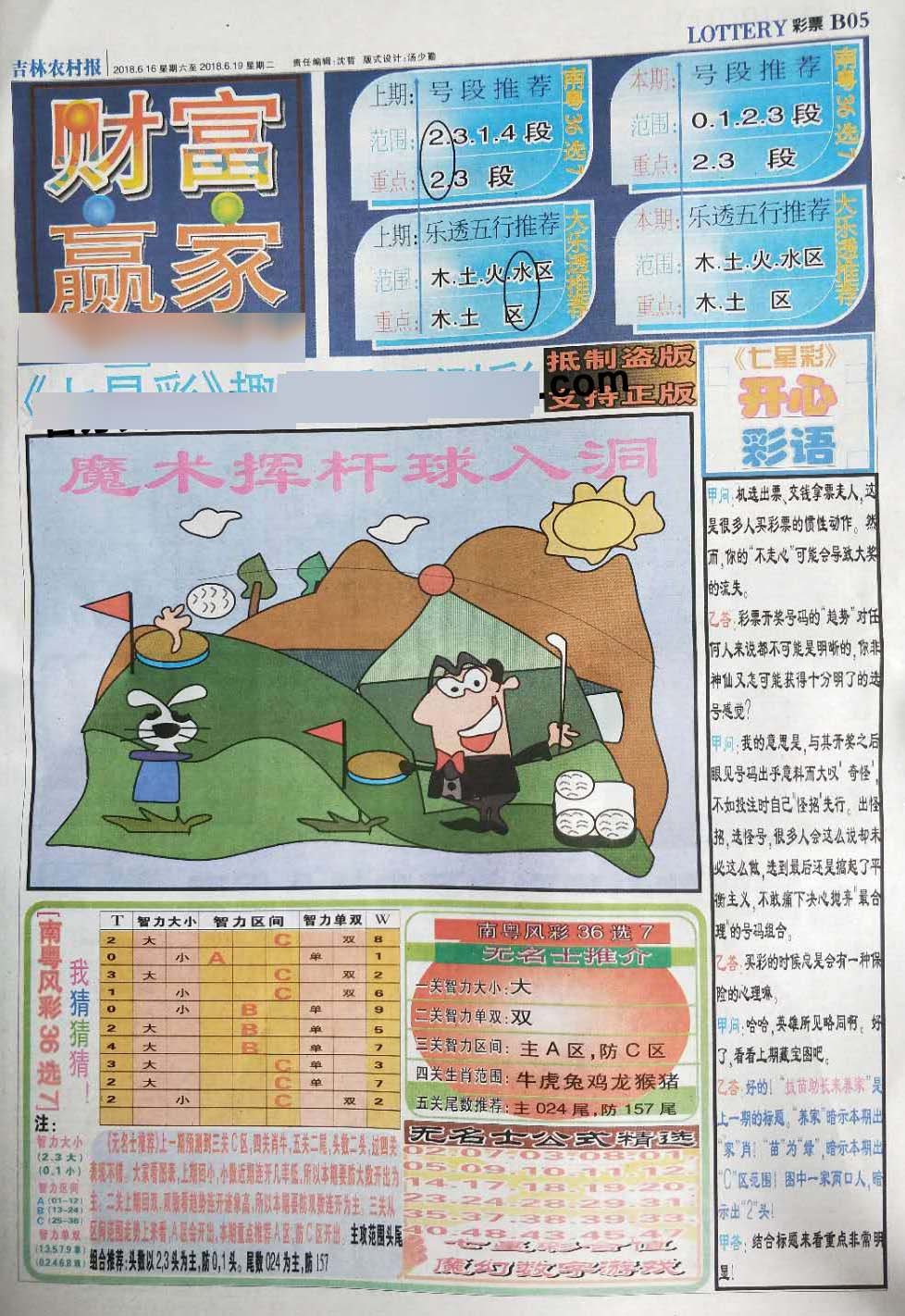2024327期七星彩图(高清)