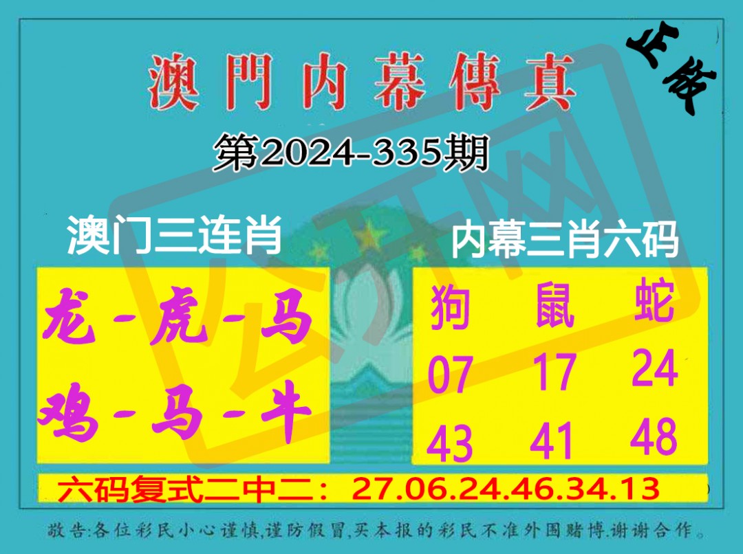 2024335期内幕传真三肖版
