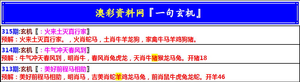 2024315期澳门一句玄机