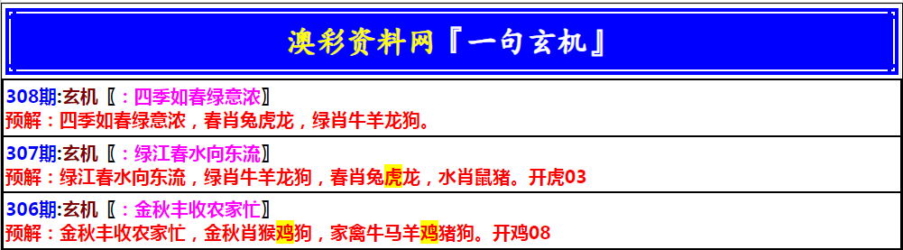 2024308期澳门一句玄机