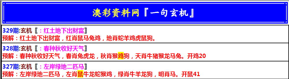 2024329期澳门一句玄机