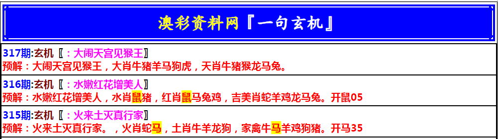 2024317期澳门一句玄机