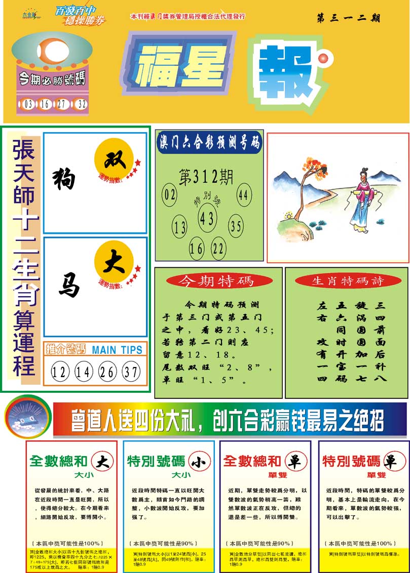 2024312期福星报