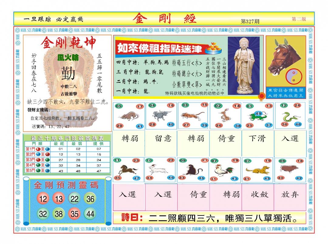 2024327期金刚经B