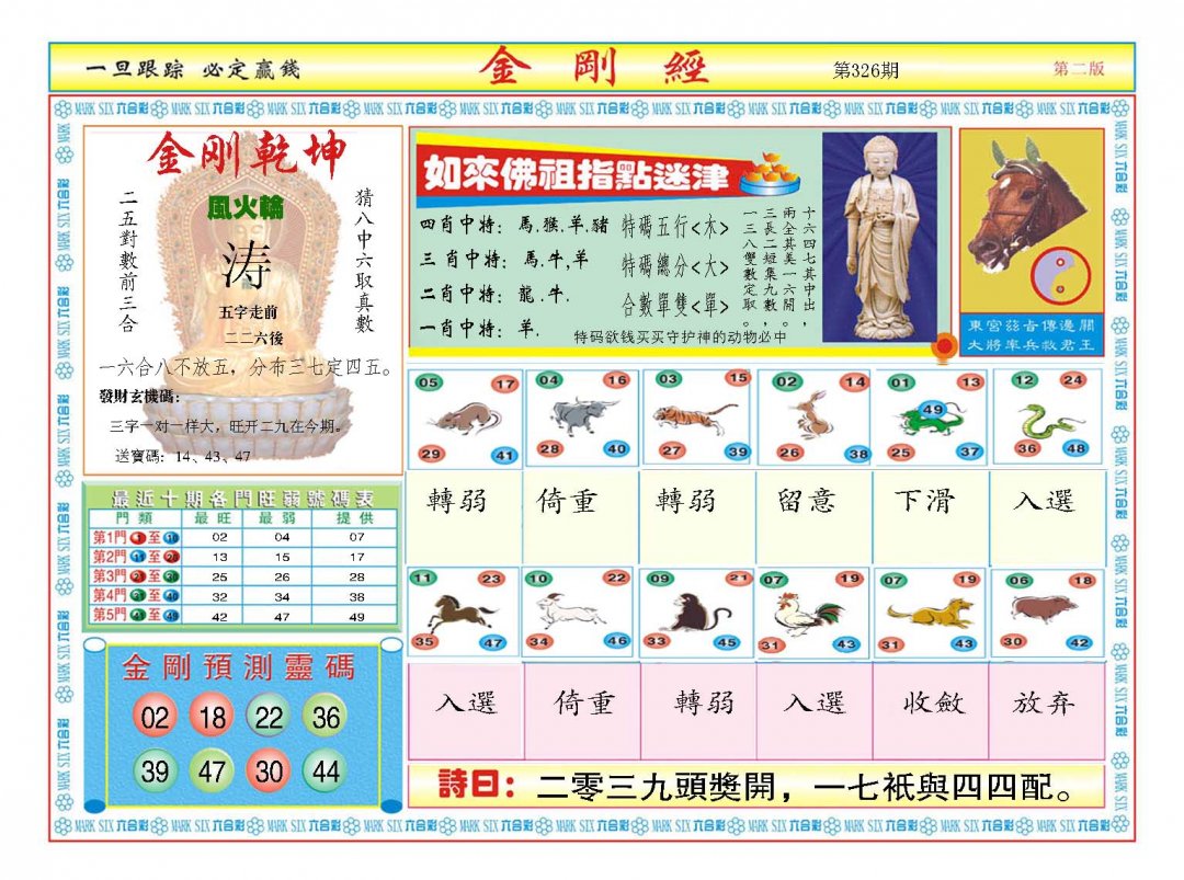 2024326期金刚经B