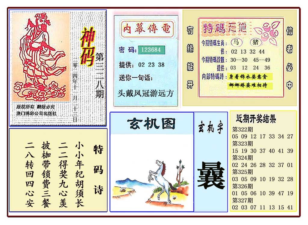 2024328期黄大仙神码